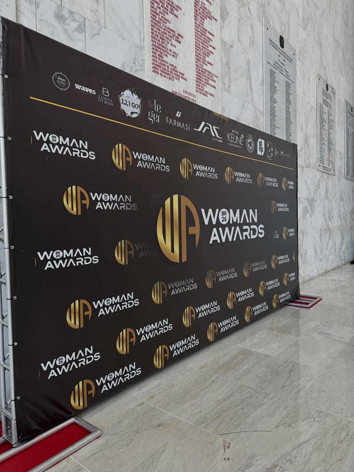 Produção de evento — Woman Awards — São Paulo