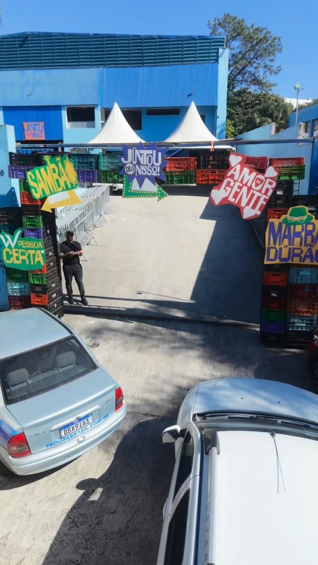 Bastidores da montagem